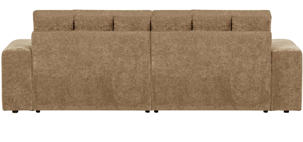 woood 2 Sitzer Sofa SECOND DATE Webstoff vintage sandfarben