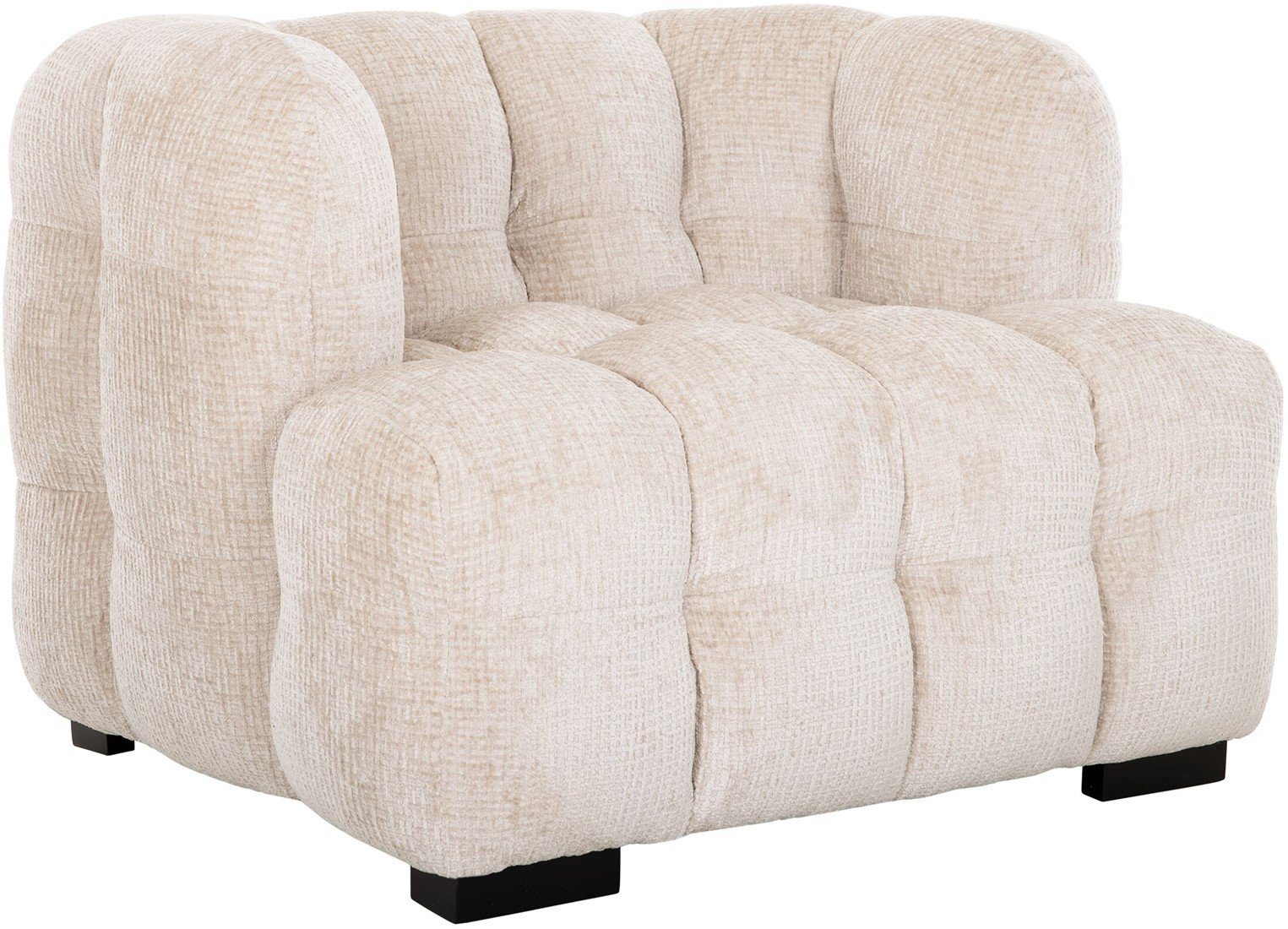 Lounge Sessel Mars Chenille natur Relaxsessel