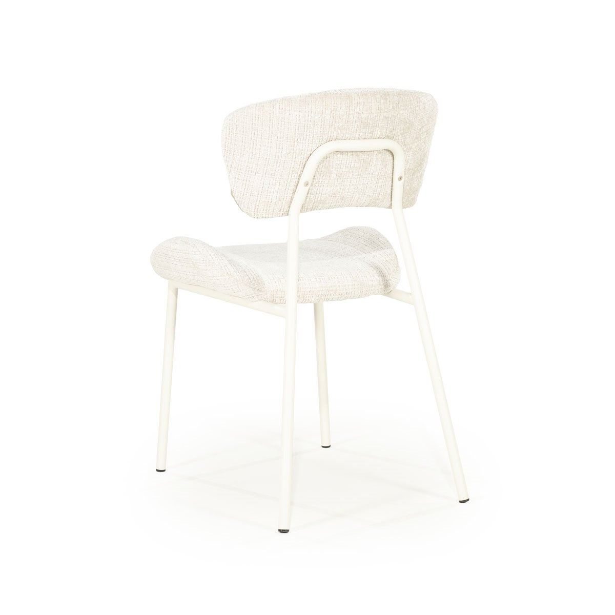 Esszimmerstuhl Dare Stoff beige Vierfußstuhl