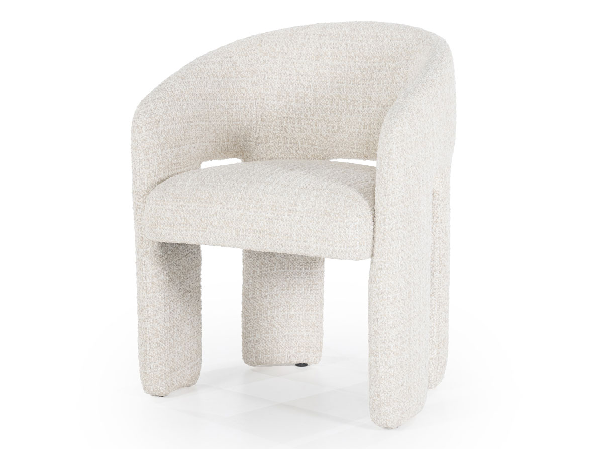 Esszimmer Stuhl Hamilton Armlehnstuhl stoffbezogen beige