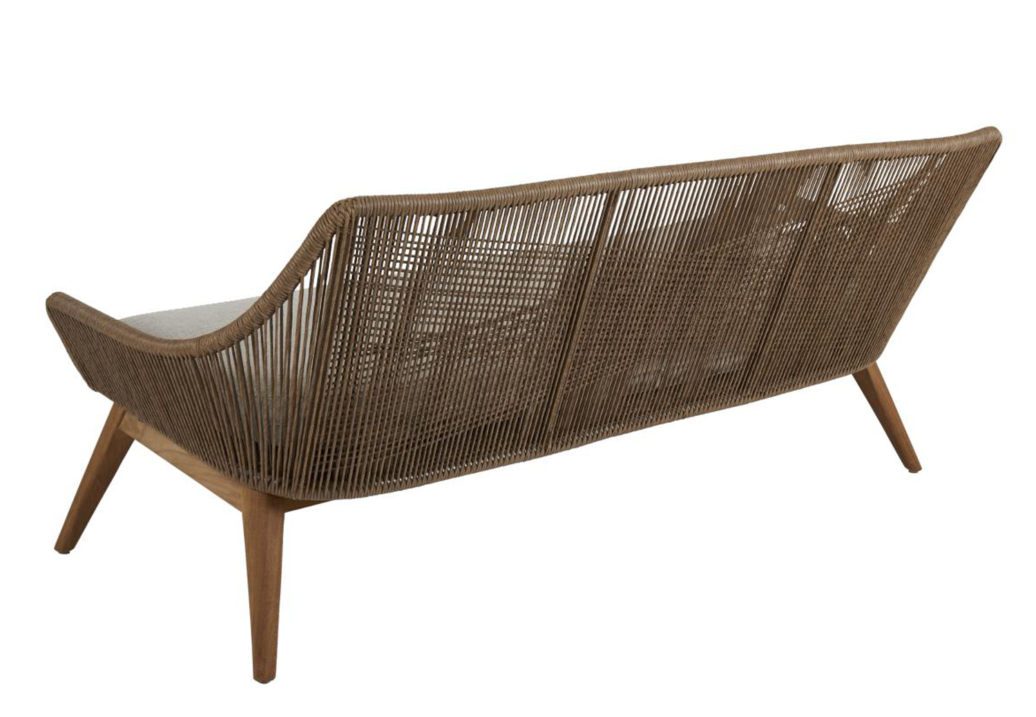 Garten Loungegruppe Hassel Polyrattan Teakholz