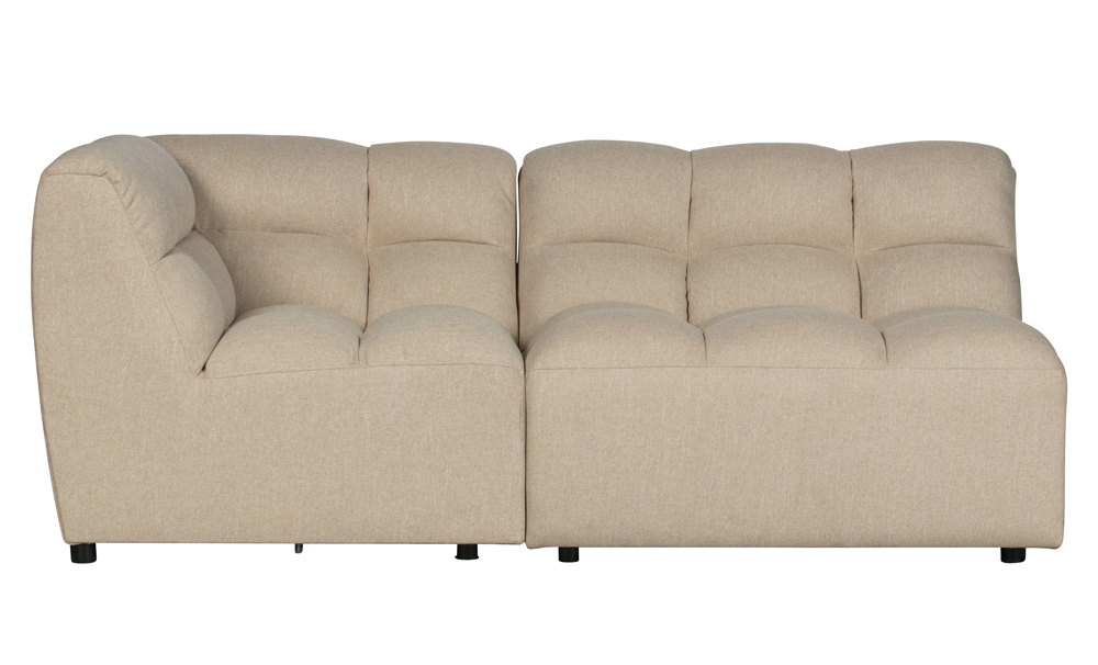 woood SESSEL Design Sofa PEPPER sand beige