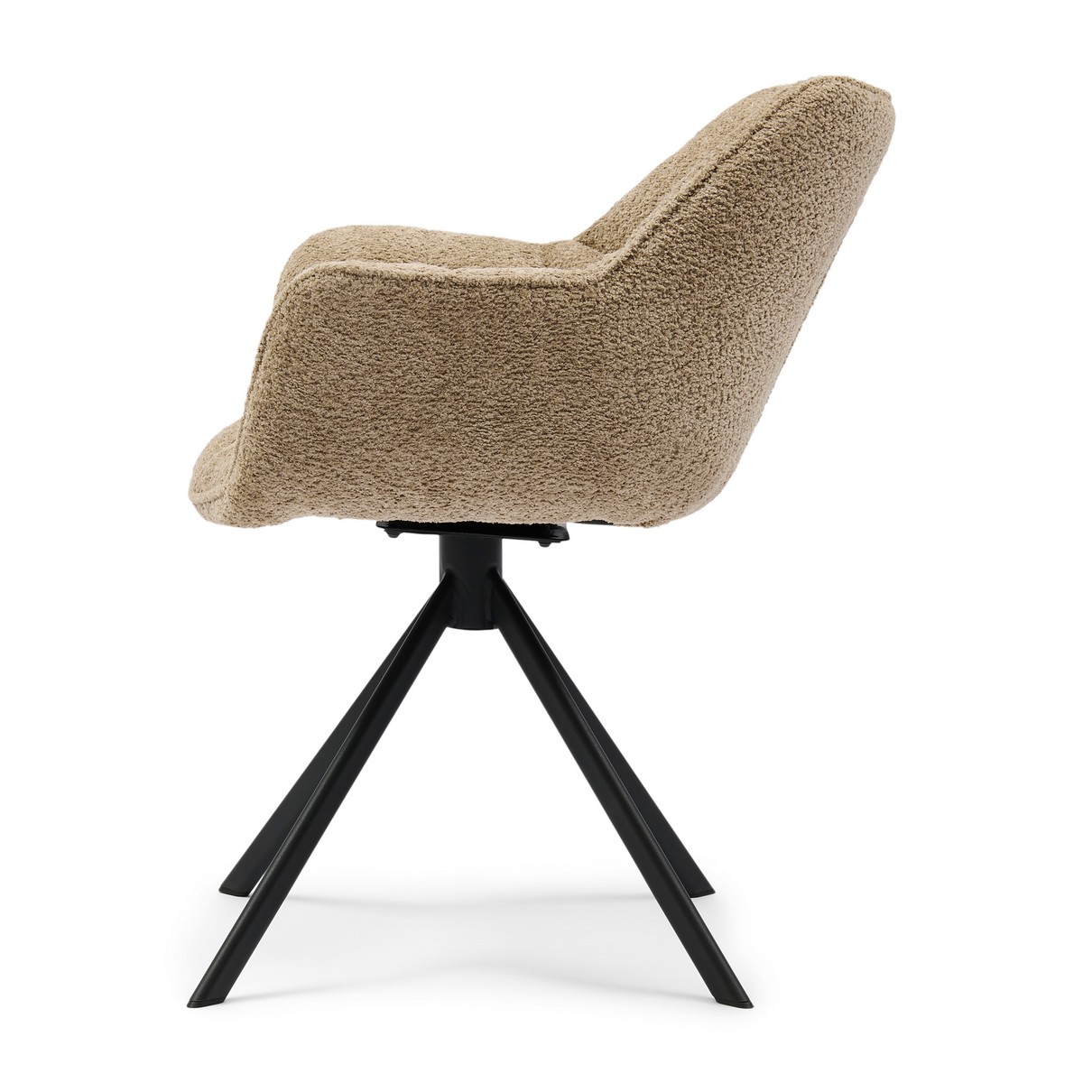 Rivièra Maison CARNABY Armlehnstuhl drehbar Soft Walnut