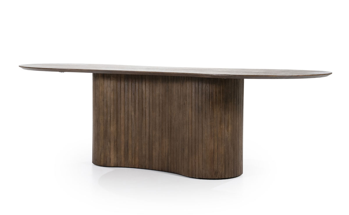 Esstisch LAMOUS organisch 250 x 110 cm Mango Holz