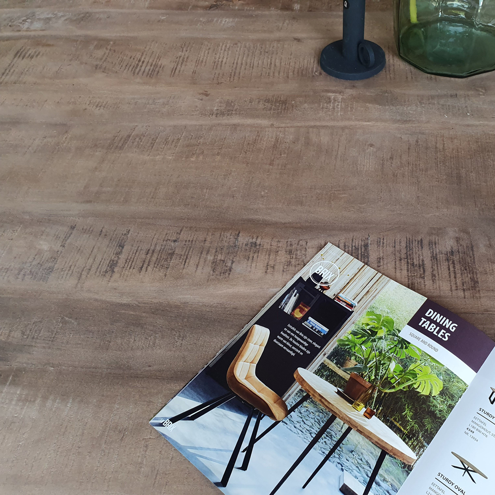Esstisch Sturdy Ø 140 cm rund Mangoholz