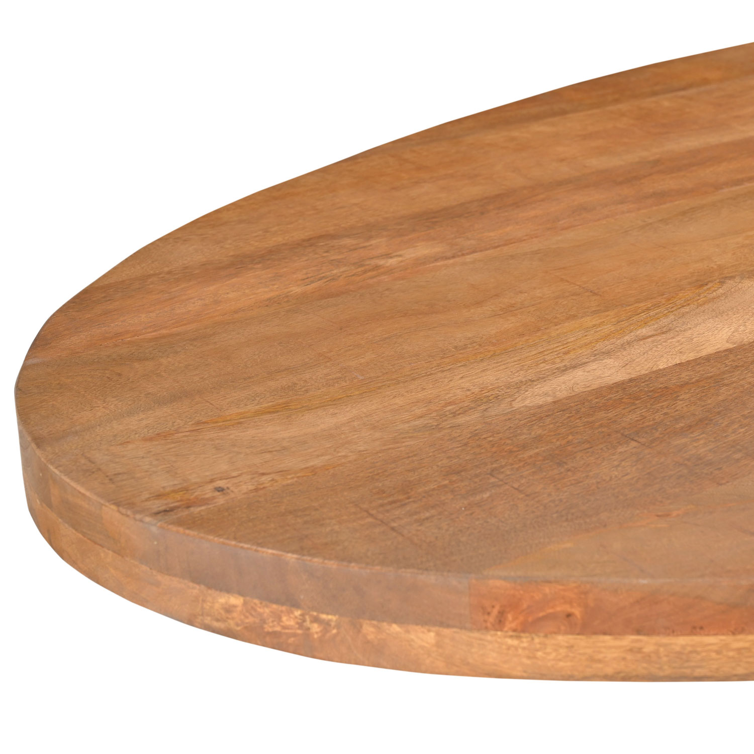Esstisch Rocky oval 180 x 90 cm Mangoholz