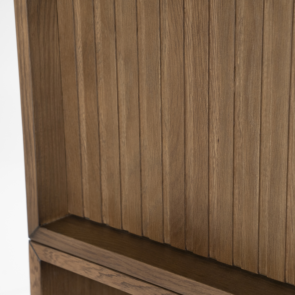 Bücherschrank MILO 180 cm Eiche braun