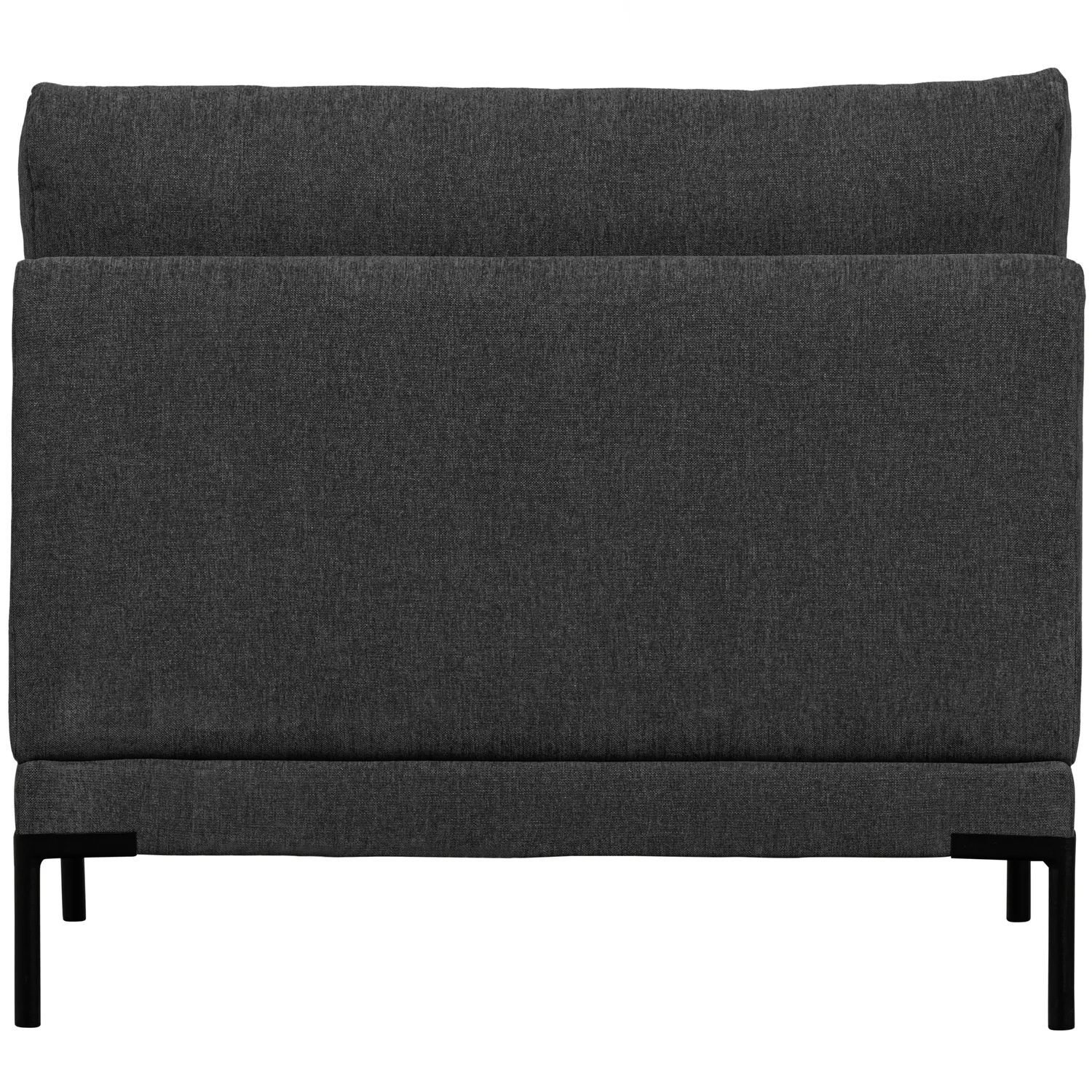 Loveseat Sessel Couple Element Webstoff Melange dunkelgrau