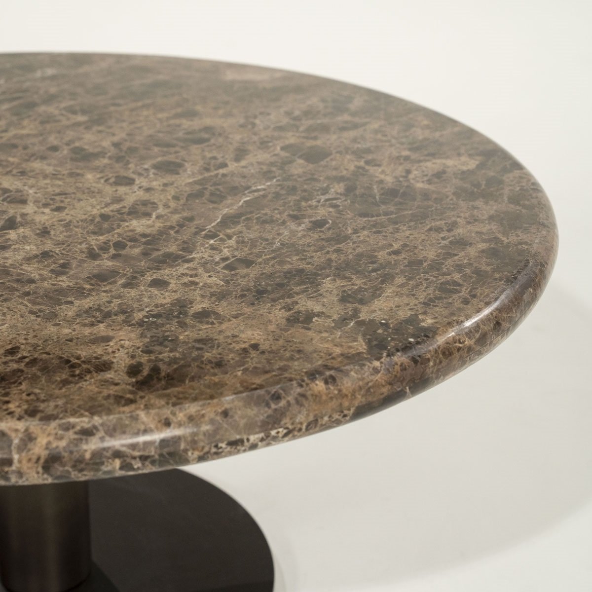 Couchtisch Luigi Ø 75 cm Emperado Marmor Metall