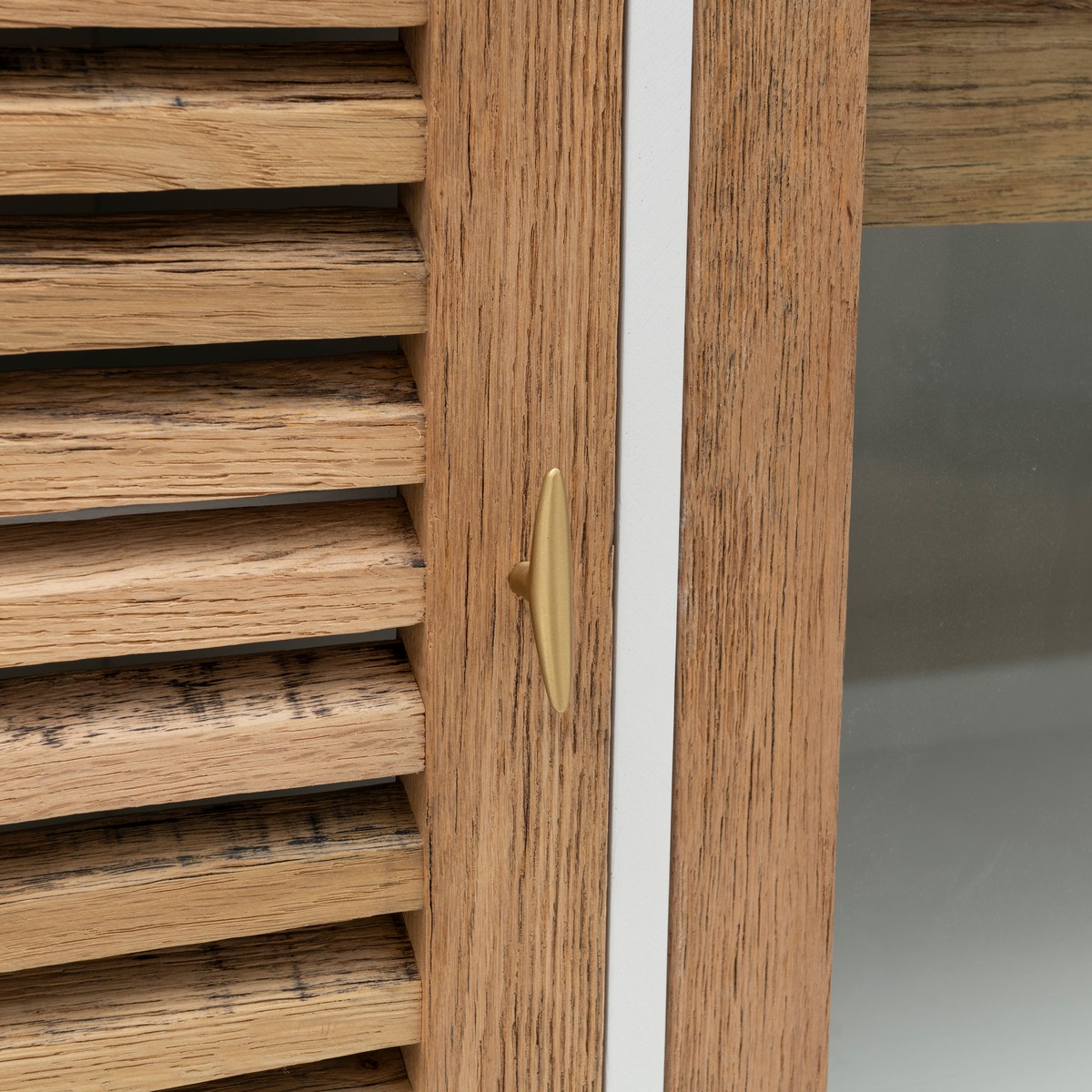 Rivièra Maison LAKE HOUSE Sideboard 194 cm Eiche weiß braun