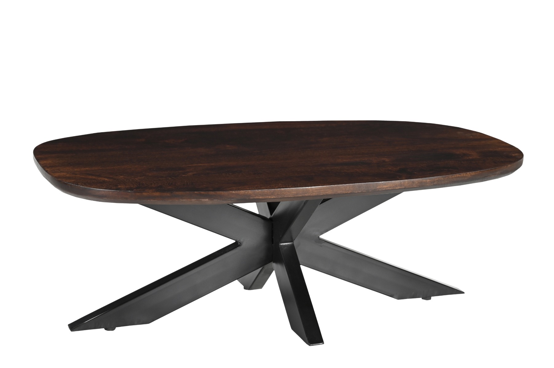 Couchtisch Sofatisch Jesper 120 x 75 cm Mangoholz braun  
