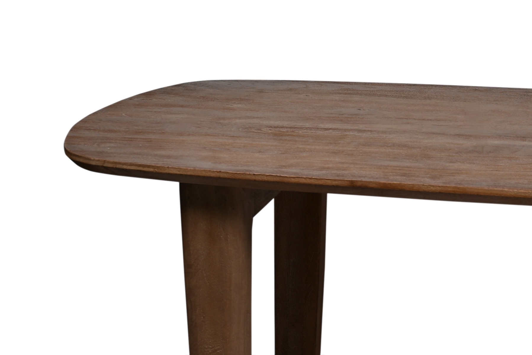 Esstisch Cortez 200 x 100 cm Mangoholz braun