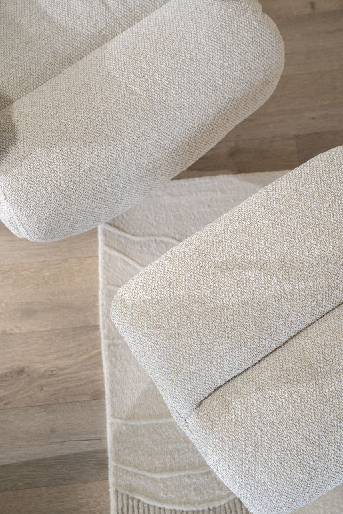Relaxsessel Caleb elektrisch verstellb. mit Hocker Stoff beige