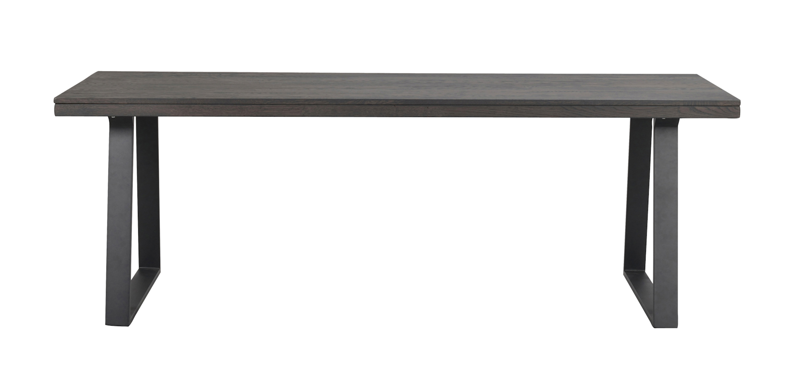 Esstisch ausziehbar Eiche braun 220 cm