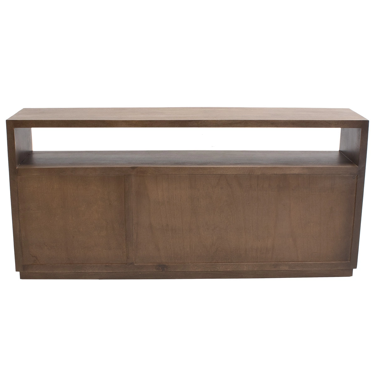 Sideboard Luxor 180 cm mit 3 Türen Kommode Mango Massivholz dunkelbraun
