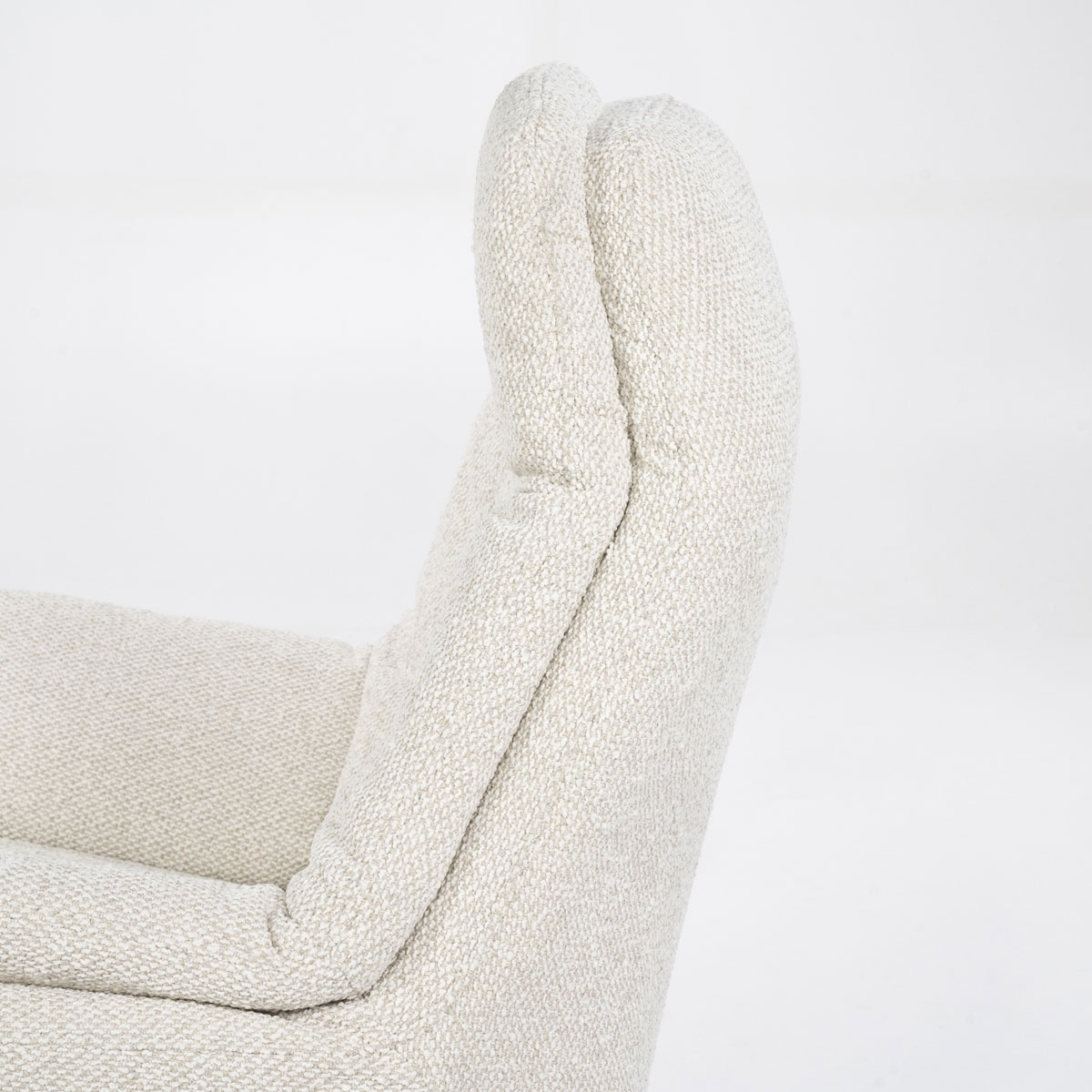 Relaxsessel Caleb elektrisch verstellb. mit Hocker Stoff beige