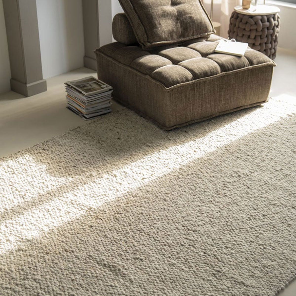 Vintage Teppich Kalme 290 x 390 cm braun Carpet