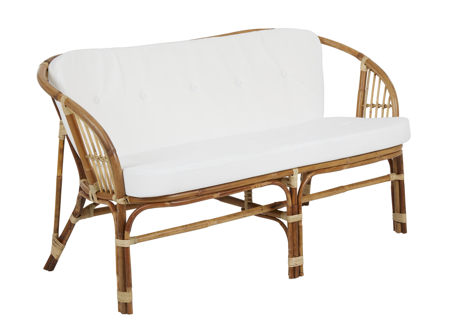 Gartenmöbel Lounge Set ASTRAKAN Rattan incl. Kissen