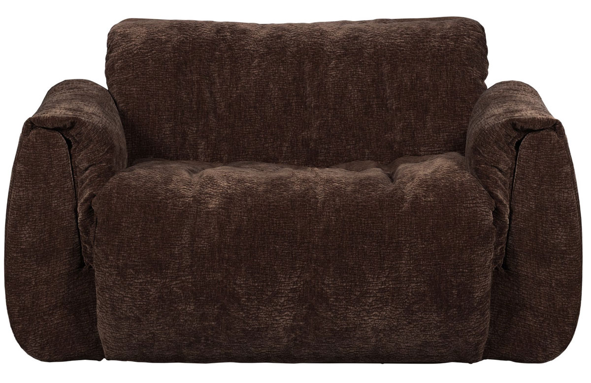 Loveseatsessel Sessel BAGGY 3D Chinelle dunkelbraun