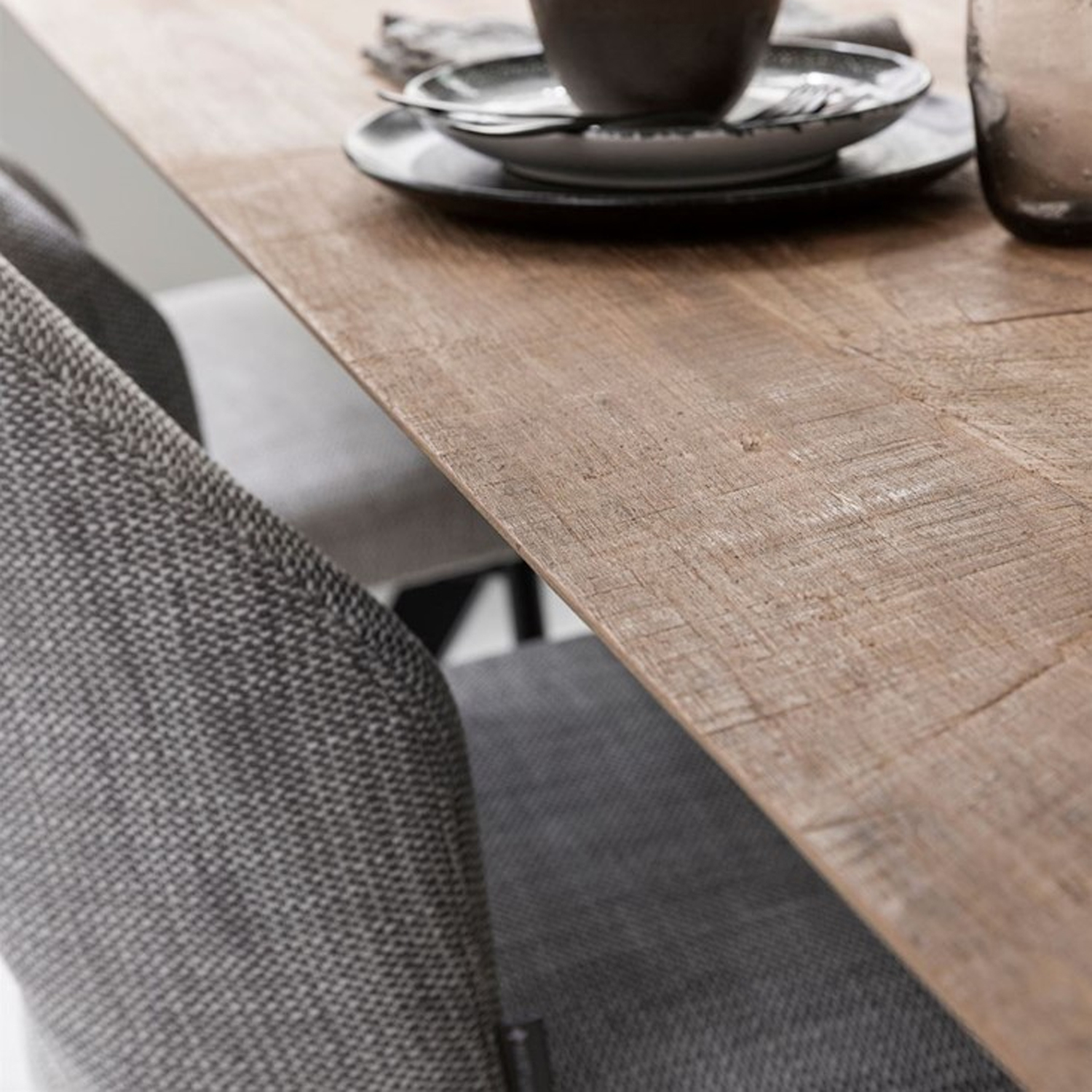 Esstisch Metropole 250 x 95 cm recyceltes Teakholz massiv