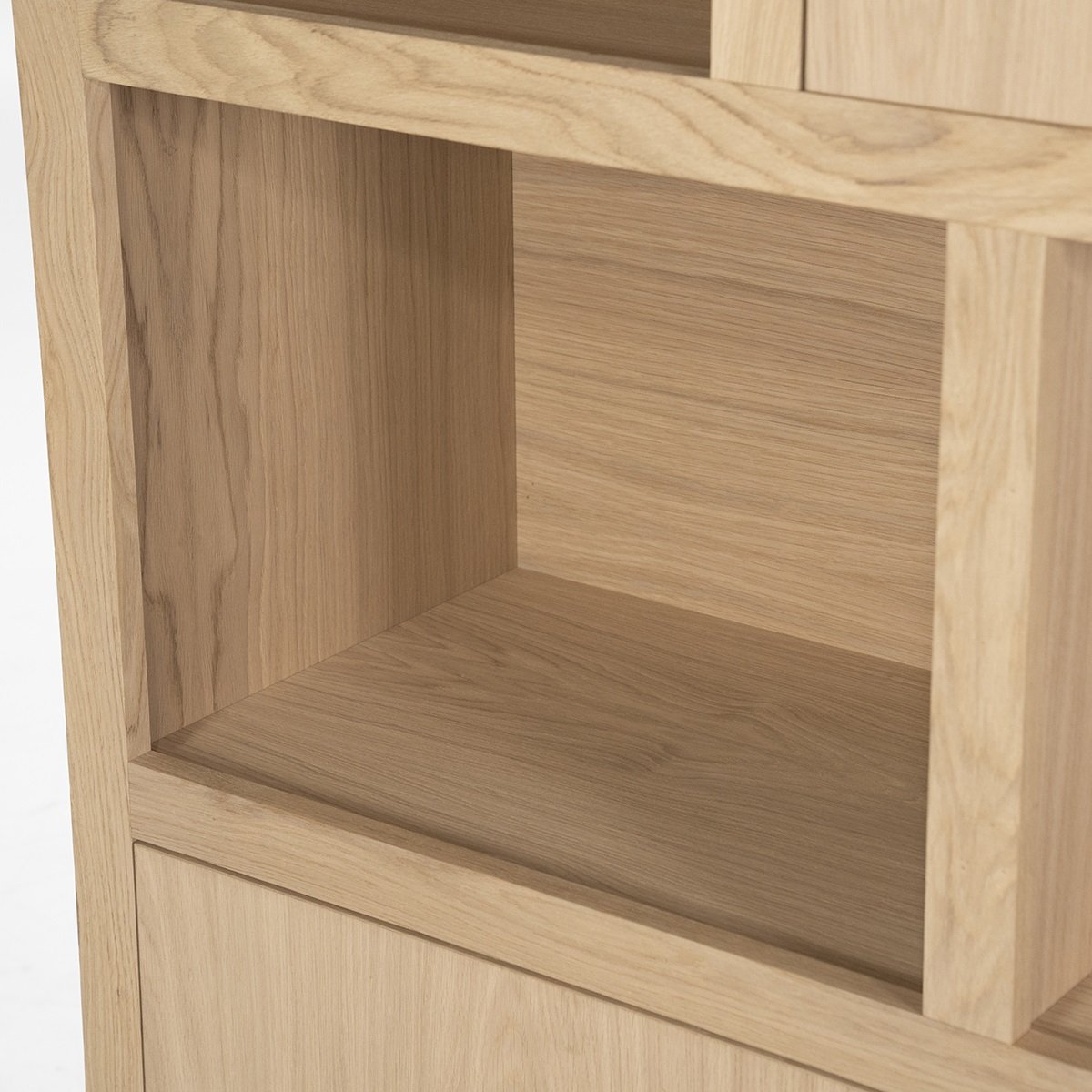 Schrank Bücherschrank Helsinki H 170 cm Eiche Brauntöne