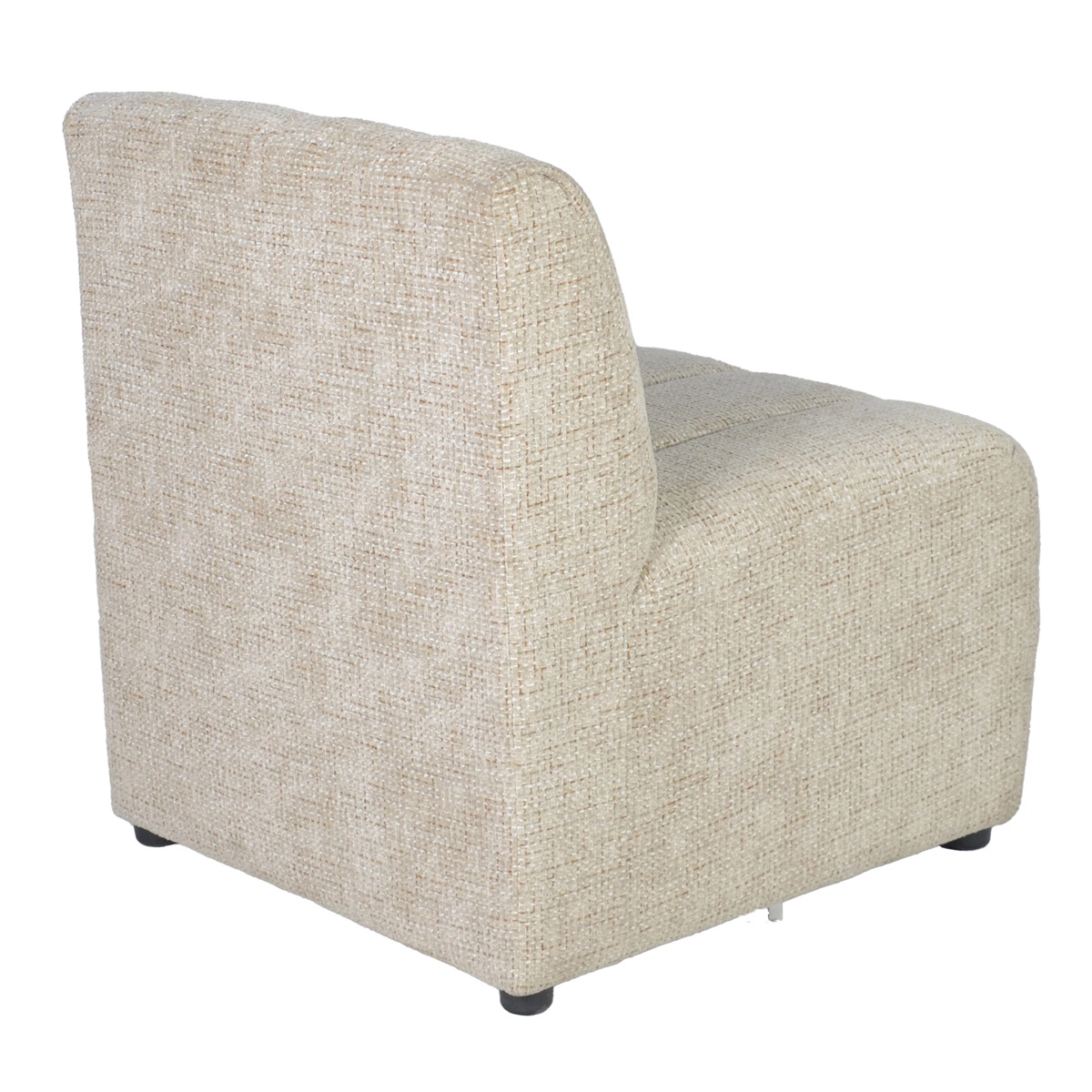 Esszimmerbank VENTO – Modulares Sitzelement in Beige Chenille