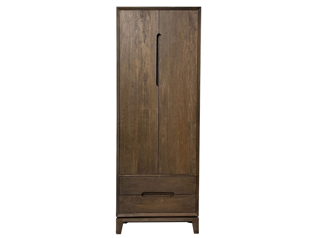 Schrank Cortez B 75 cm Mango Holz massiv braun