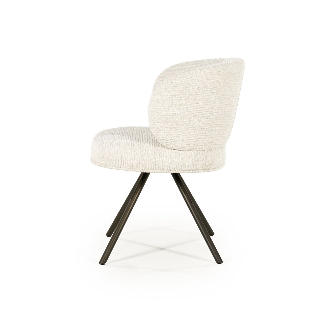 Esszimmerstuhl Jayson Drehstuhl Stoff beige