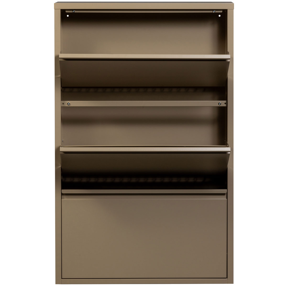 woood Schuhschrank SABINE B 66 cm Metall sandfarben