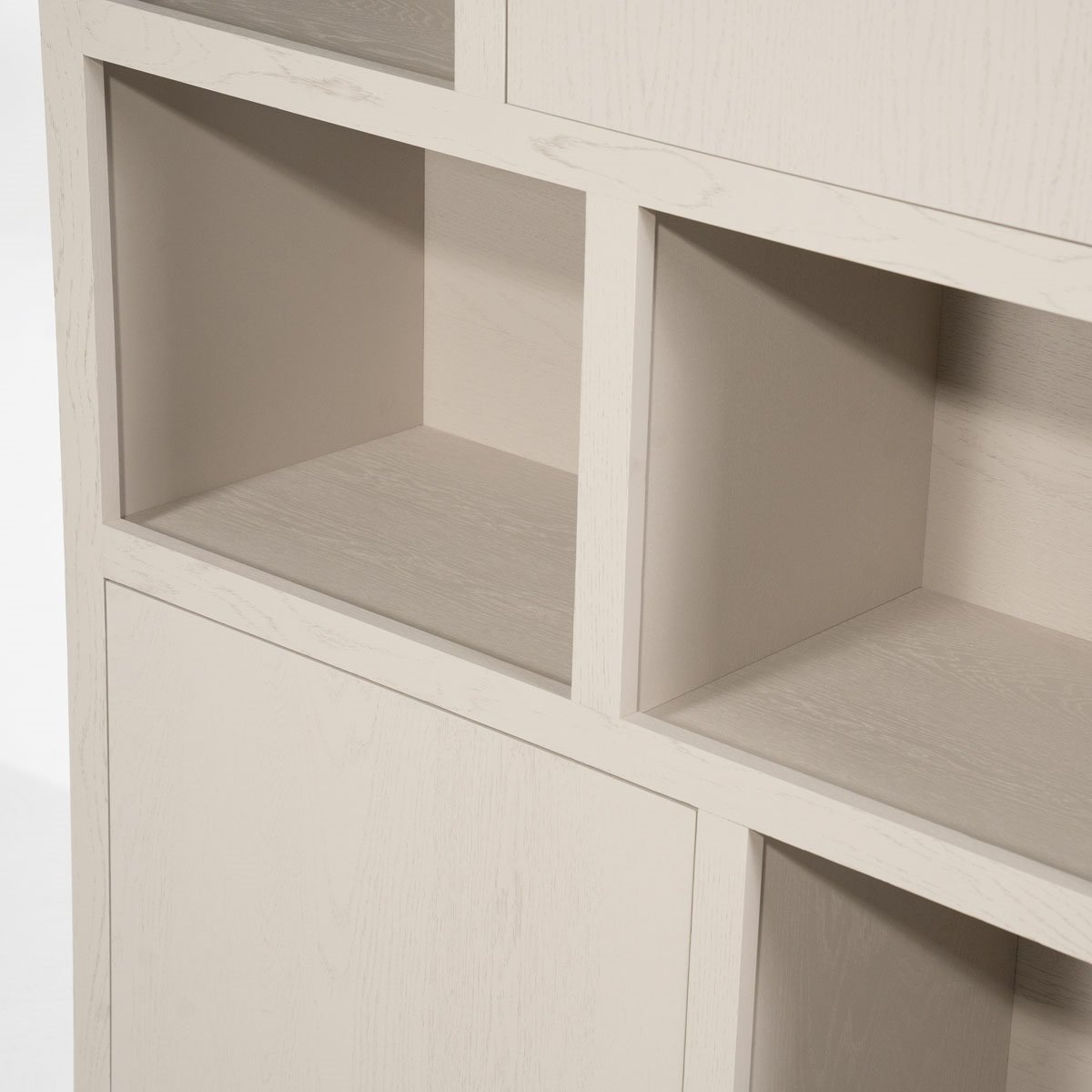 Schrank Bücherschrank Helsinki H 170 cm Eiche taupe