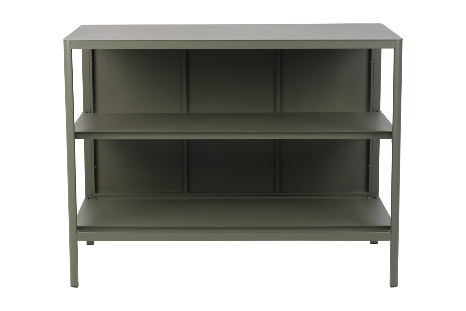 Outdoor Küche Kelia Modul offenes Element 121 cm Aluminium nordic grün