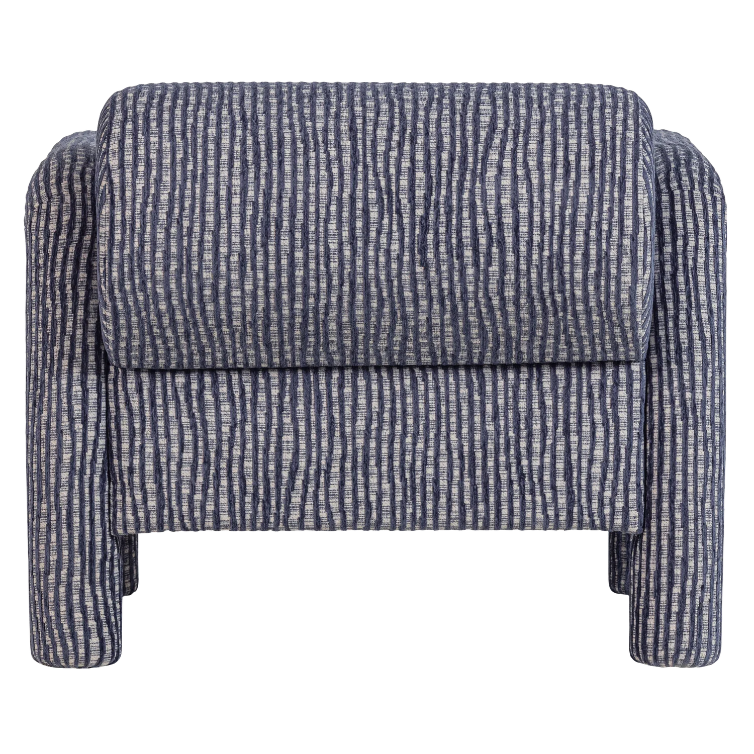 Loungesesel LENNY Sessel Musterstoff grau blau