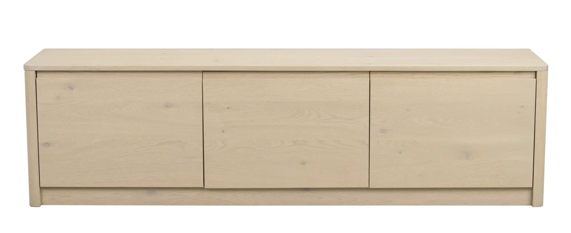 Lowboard Wilstone 180 cm mit 3 Türen Eiche hell  