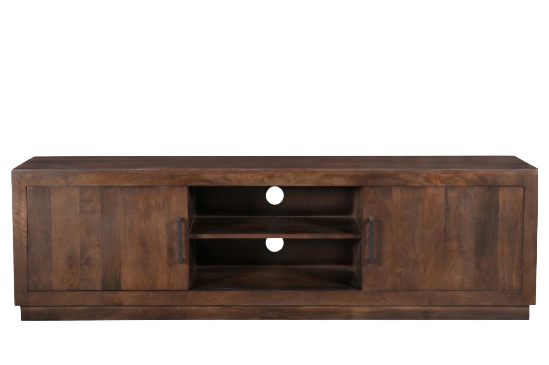 TV Möbel Jaxx B 180 cm Lowboard Mangoholz braun
