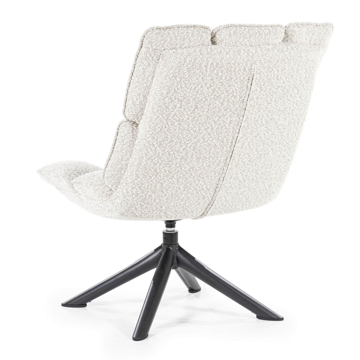 Sessel BENTE drehbar Stoff beige