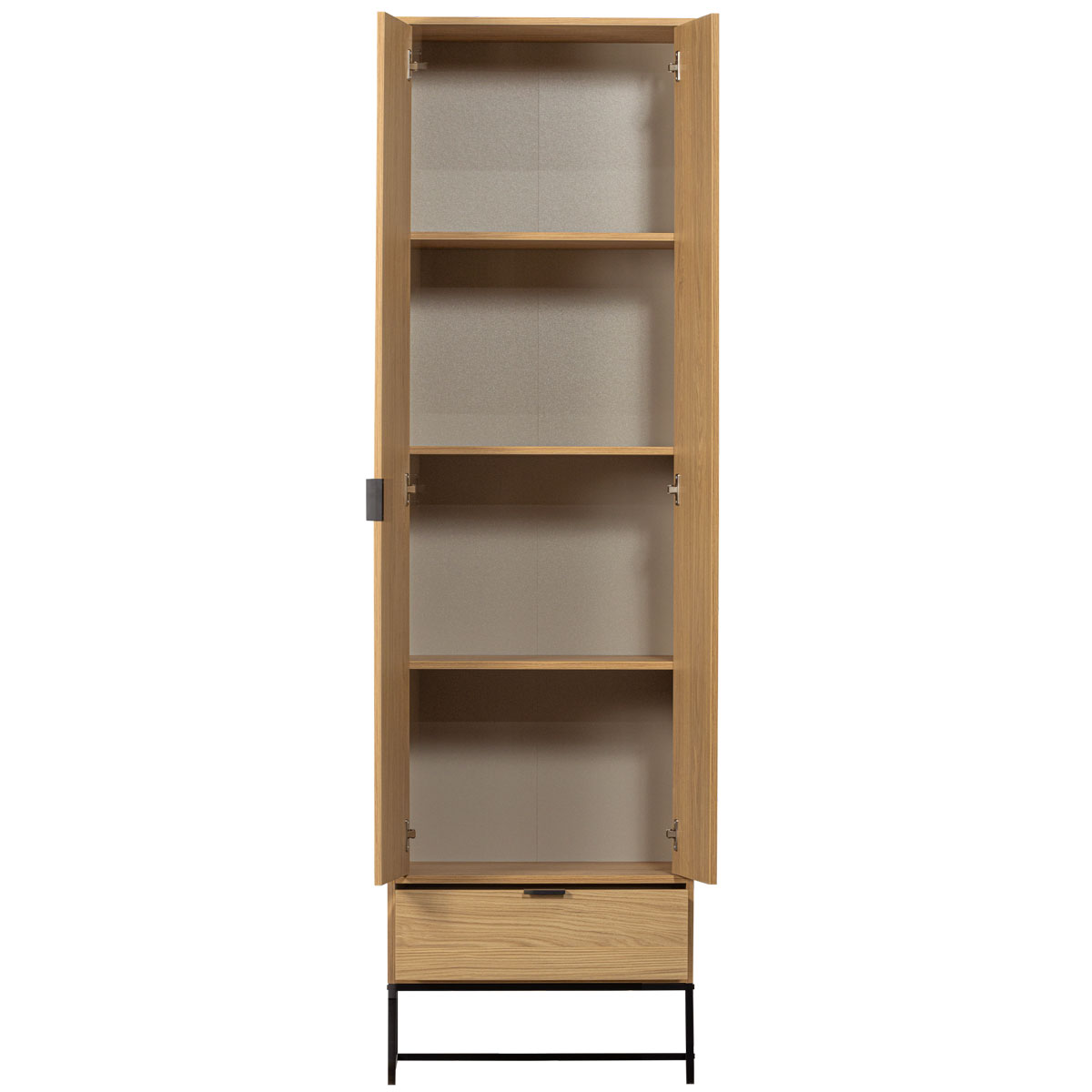 woood Schrank SILAS B 60 cm Eiche Dekor 2 Türen