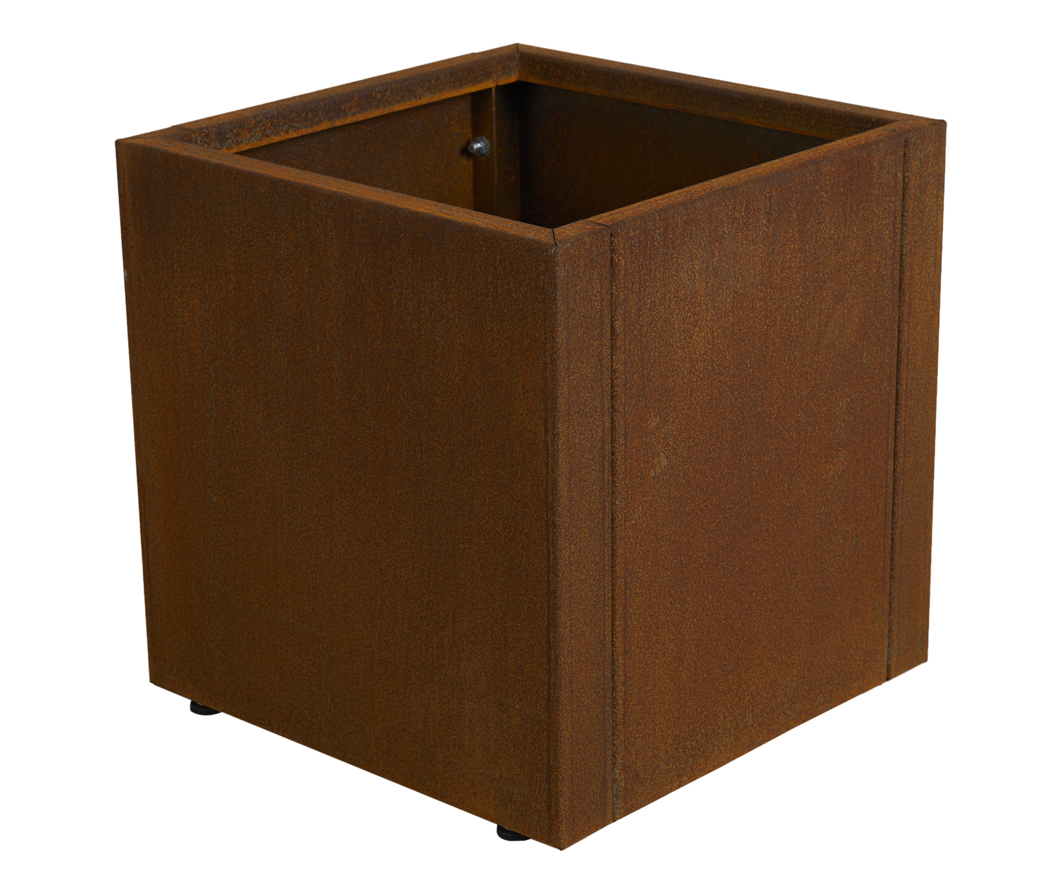 Pflanzkübel Kummin 40 x 40 cm Metall Corten Stahl Pflanztopf