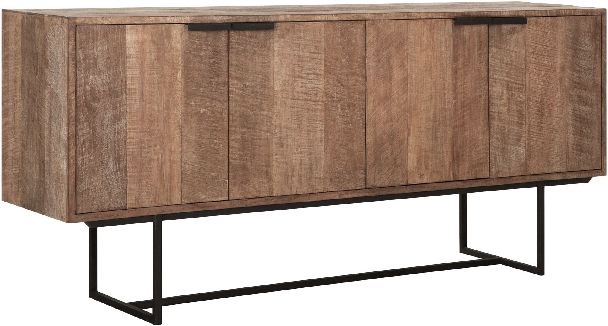 Sideboard Odeon 185 cm Teakholz Metall Kommode