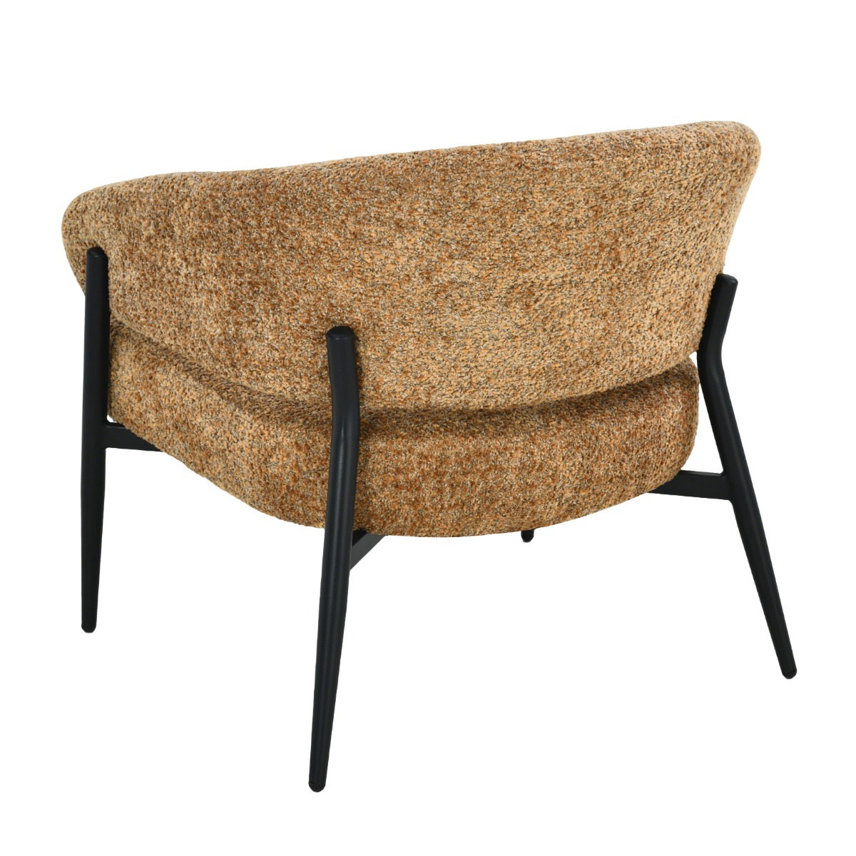 Sessel Dilan mit Armlehnen Stoff Cognac Relaxsessel Fernsehsessel