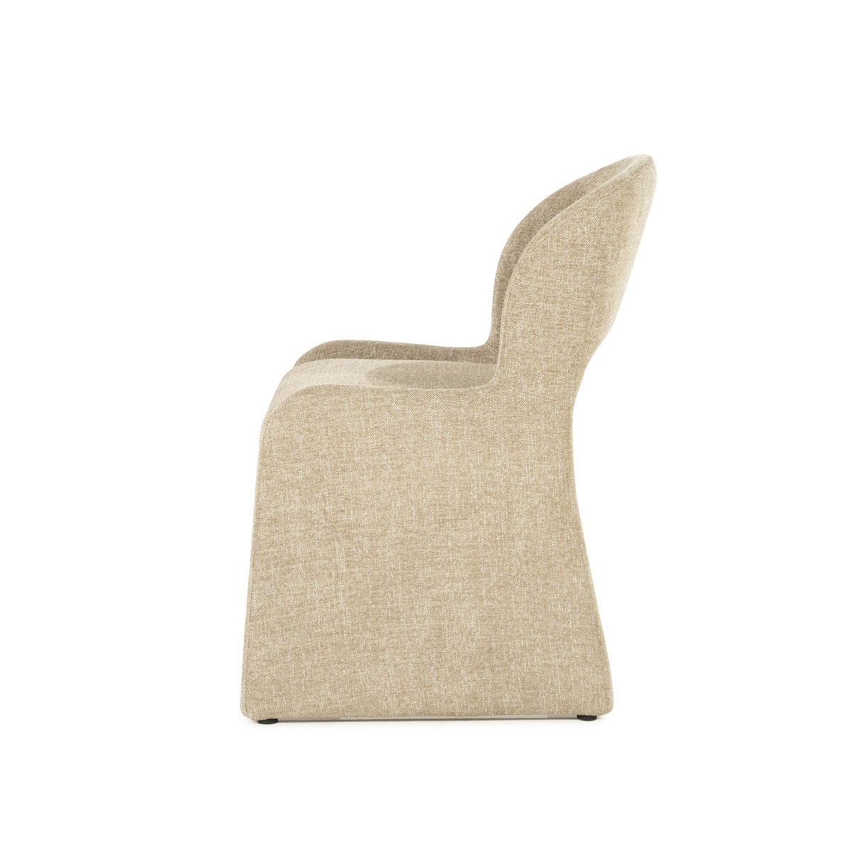 Esszimmerstuhl Odette Stoff taupe