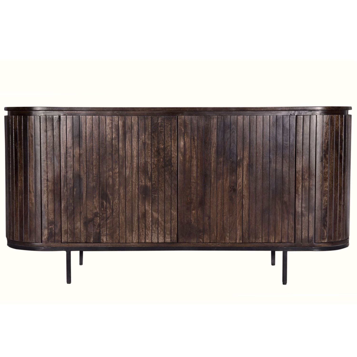 RETRO CHIC Sideboard Noor 170 cm Mango Holz braun