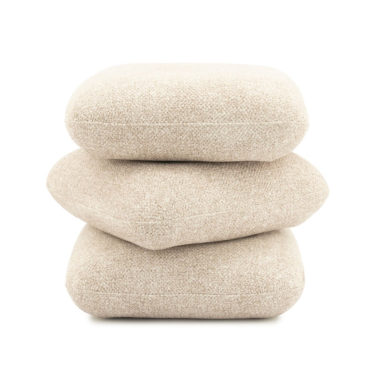 Pouf Pillowscape H 44,5 cm beige Hocker Sitzhocker