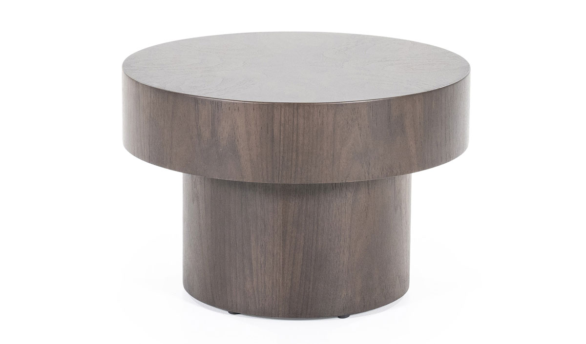 Beistelltisch Bobbie rund Ø 45 cm Wallnuss