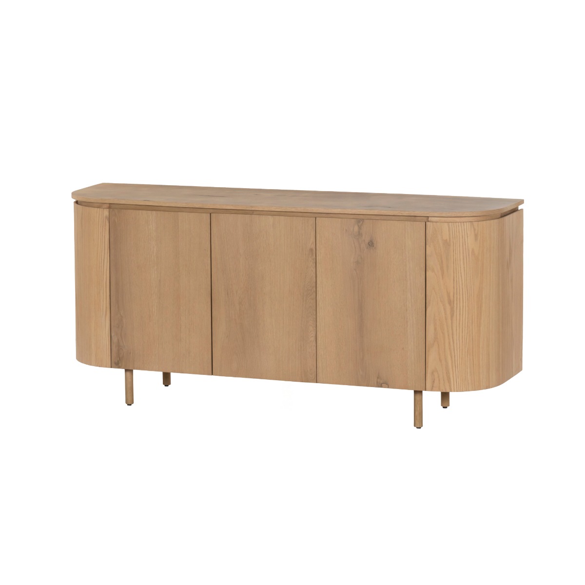 Kommode Tobago 170 cm Eiche Furnier natur Sideboard Schrank