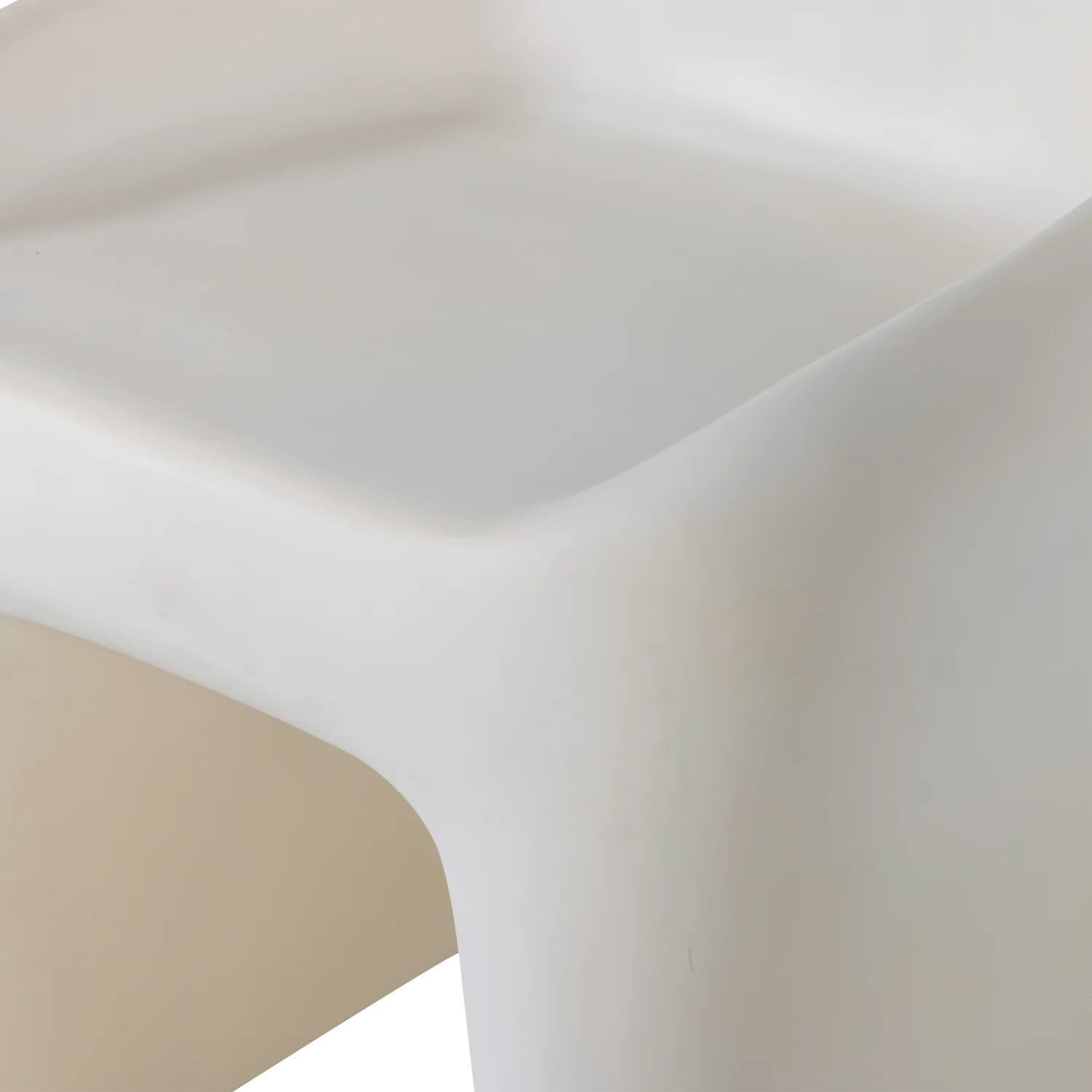 Outdoor Hocker NIVO Gartenhocker Polymer natur 