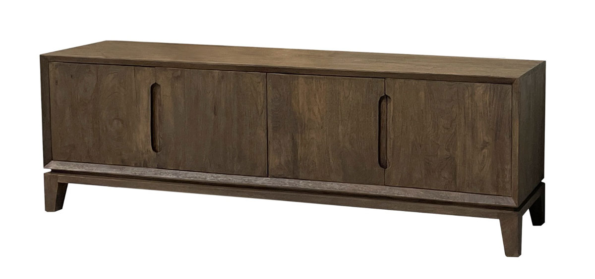 TV Möbel Lowboard Cortez 170 cm Mango Massivholz braun