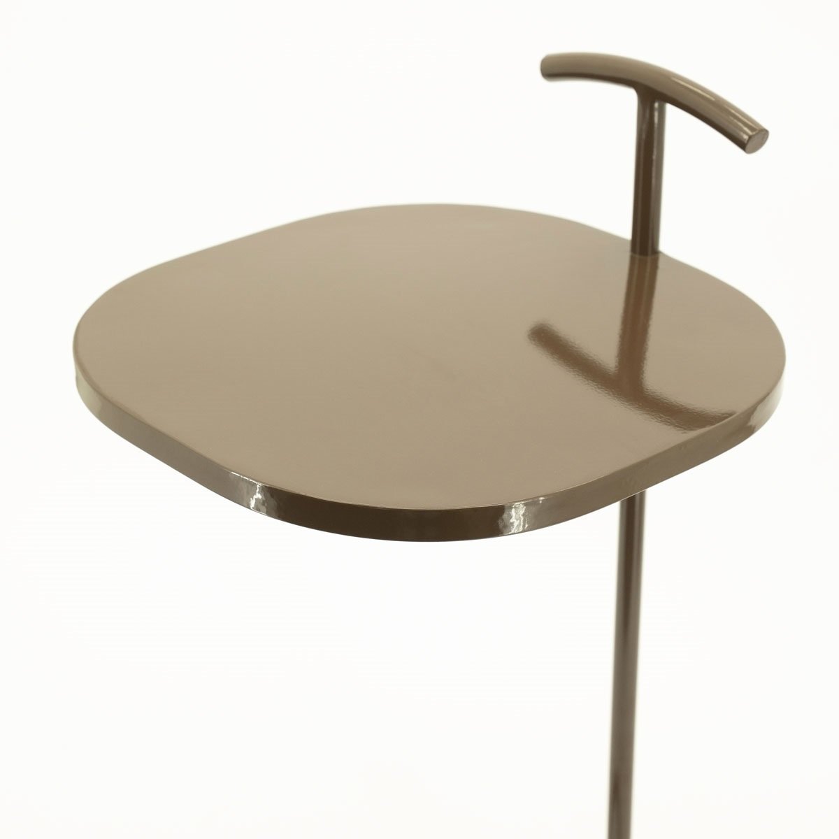 Beistelltisch Laptoptisch Buddy H 65 cm Metall braun