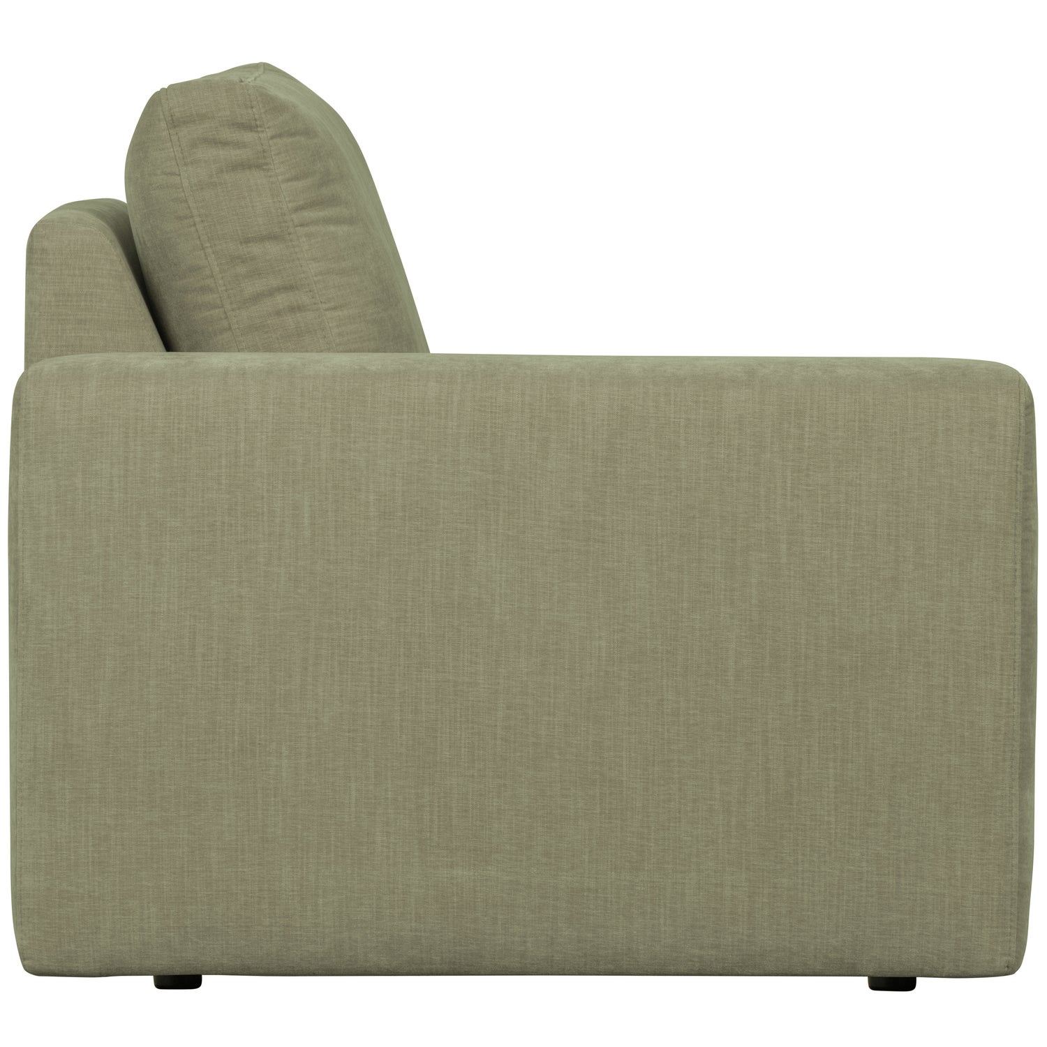 Sofaelement FAMILY mit Armlehne links Element Webstoff grün