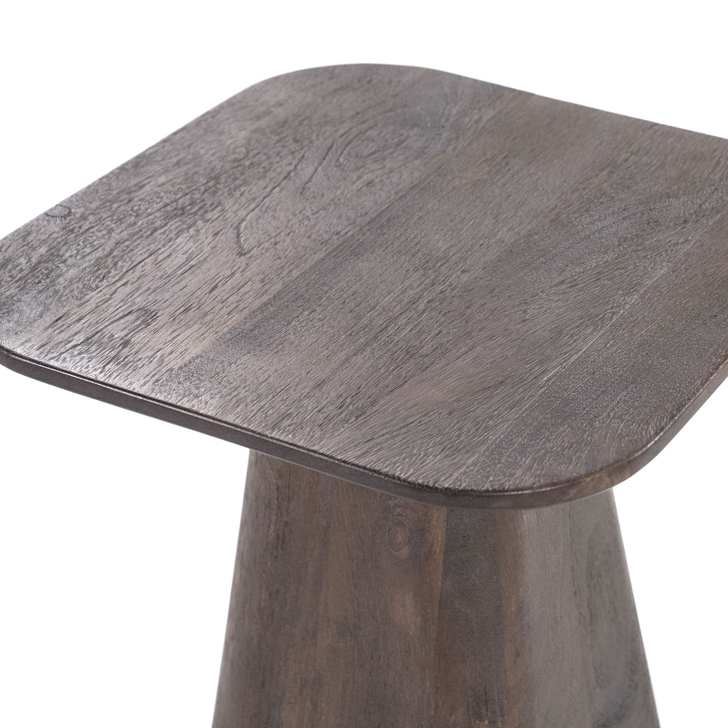 Beistelltisch Aron 40 x 40 cm Mango Massivholz braun