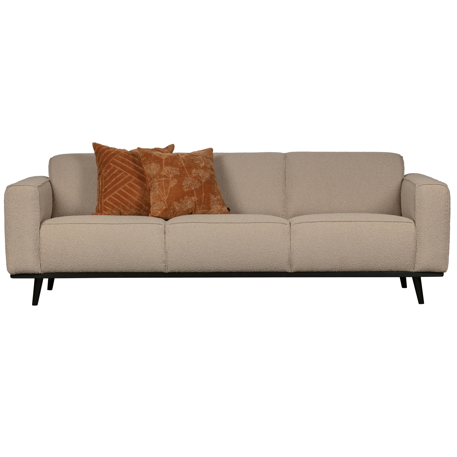 BePureHome 3 Sitzer Sofa STATEMENT Bouclé beige